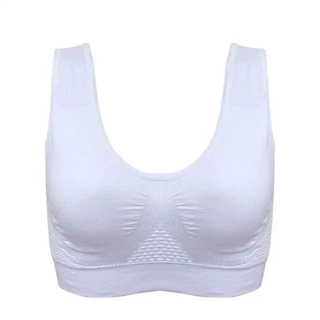 Vintage Style Comfortable Aire Bra Posture Corrector Lift Up Bra For Women Breathable Yoga Underwear Shockproof Sports Bra